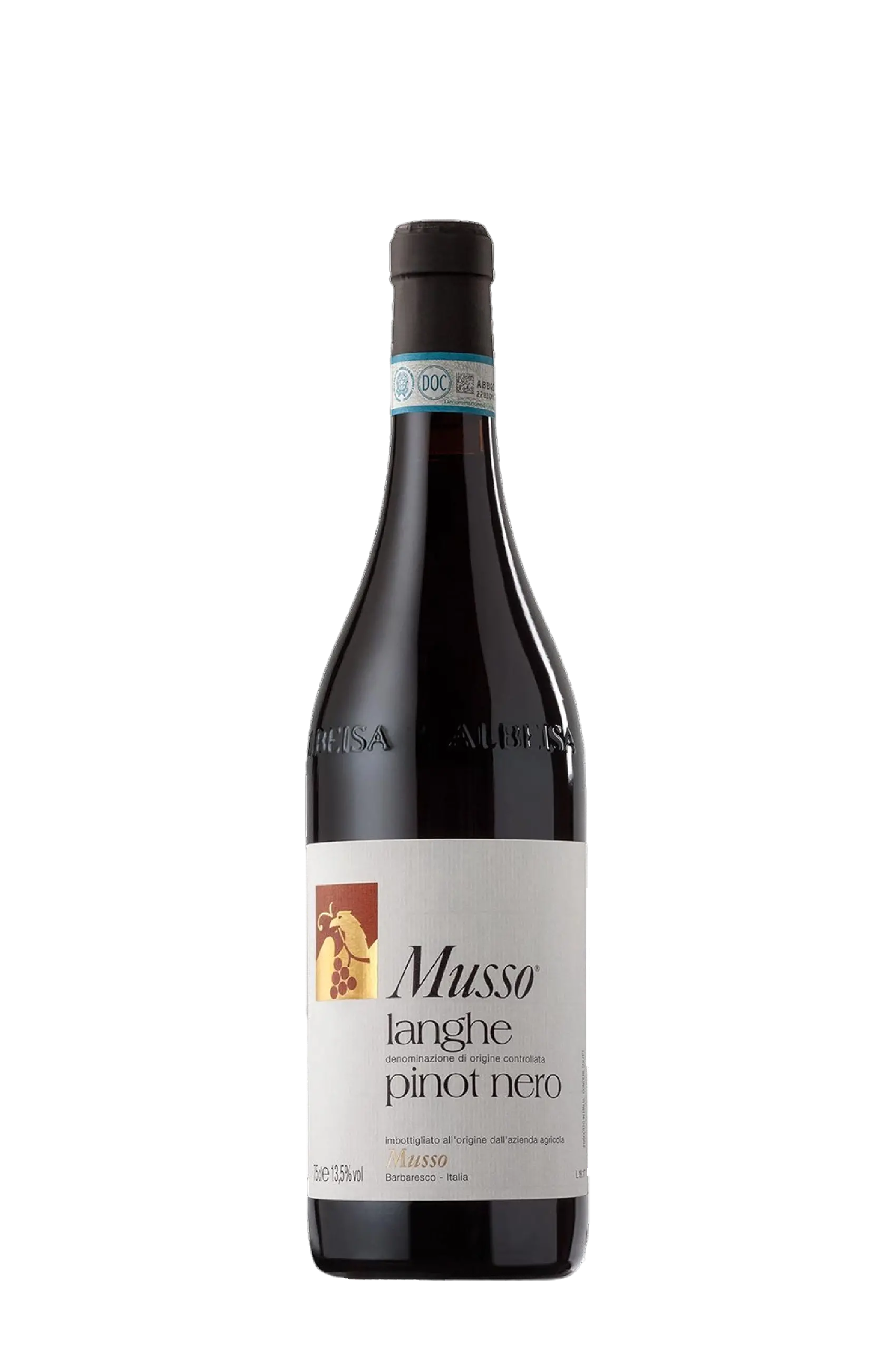 Musso Barabresco Langhe Pinot Nero Langhe DOC Pinot Nero 2022 Musso – Bild 1
