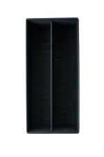 2er Schatulle 'Welle Schwarz' Wein/Sekt inkl. Einlage