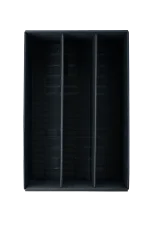 3er Schatulle 'Welle Schwarz' Wein/Sekt inkl. Einlage