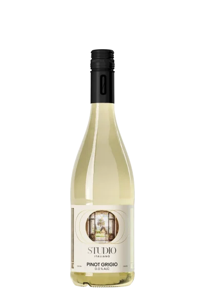 Studio Italiano Pinot Grigio 0,0% Alkoholfreier Wein Kolonne Null